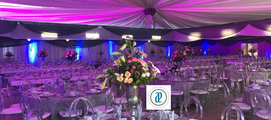 Corporate Event in Marquee Tent